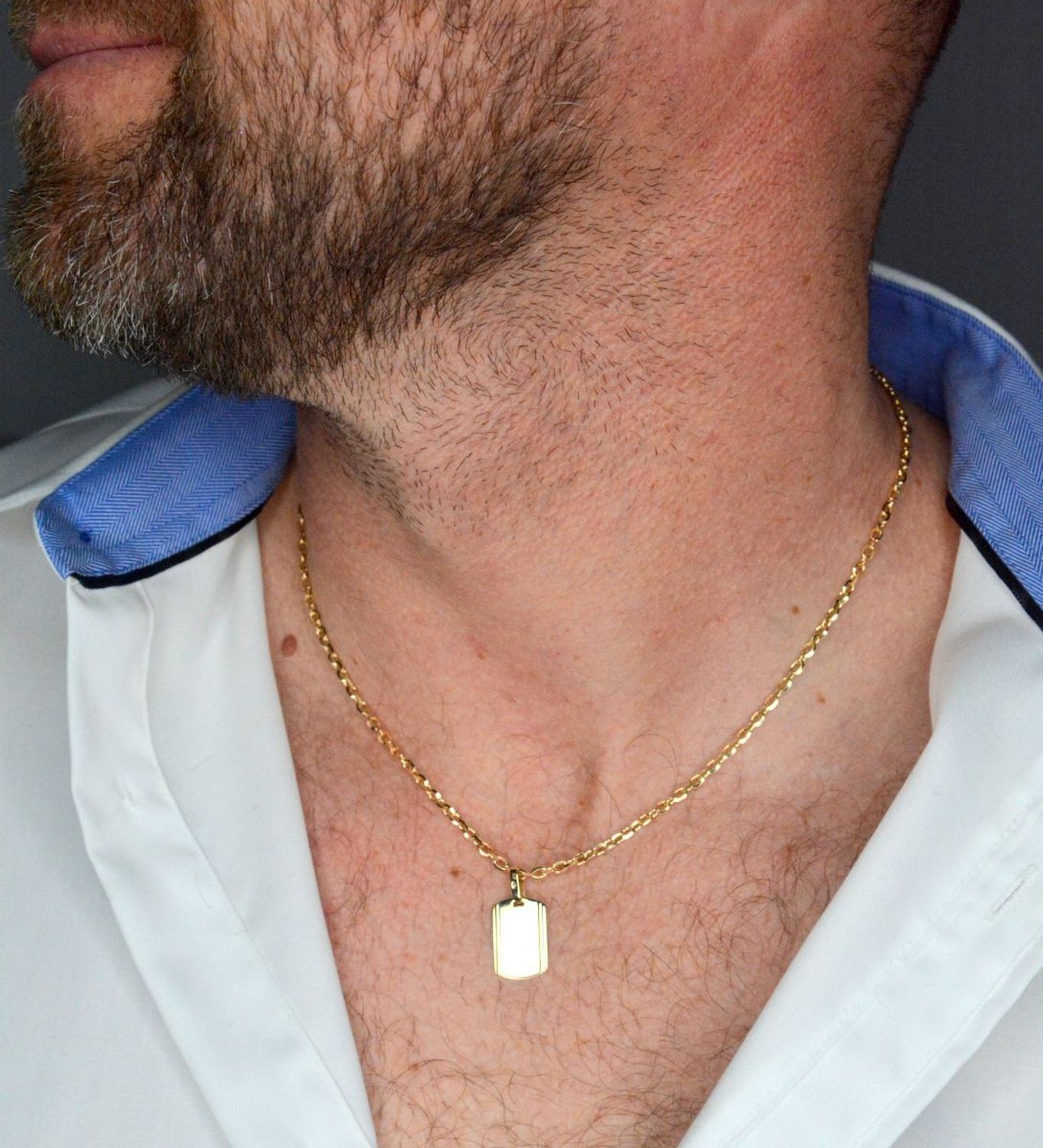 Łańcuszek złoty ankier próba 585, DIA-LAN-12644-070-585 2,7mm Złoty łańcuszek 585 ankier. Klasyczny i uniwersalny łańcuszek o splocie ankier, wykonany z żółtego złota próby 585.1.jpg